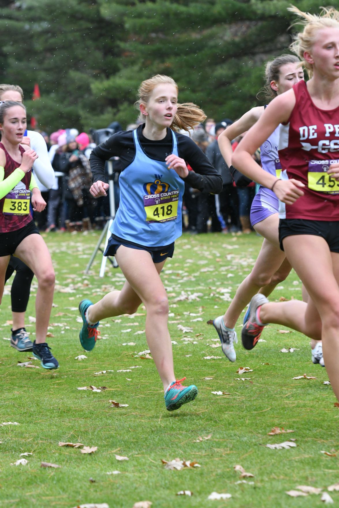 WIAA state cross country photo: Rosa Greblo, Madison West